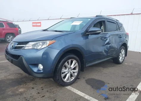 2013 Toyota Rav4 Limited from USA, damaged, VIN 2T3DFREV1DW121419
